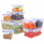 Ensemble de contenants de cuisine hermétiques empilables Max Home 27 x 12 x 20 cm 6 Unités