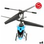 Hélicoptère télécommandé Colorbaby (4 Unités)