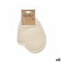 Gant Exfoliant Berilo B7081-12 Blanc Beige (12 Unités)