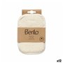 Gant Exfoliant Berilo B7081-5 Blanc Beige (12 Unités)
