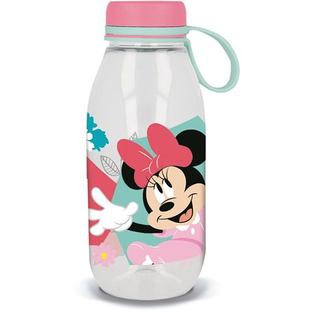 Bouteille d'eau Minnie Mouse CZ11359 460 ml Rose Silicone