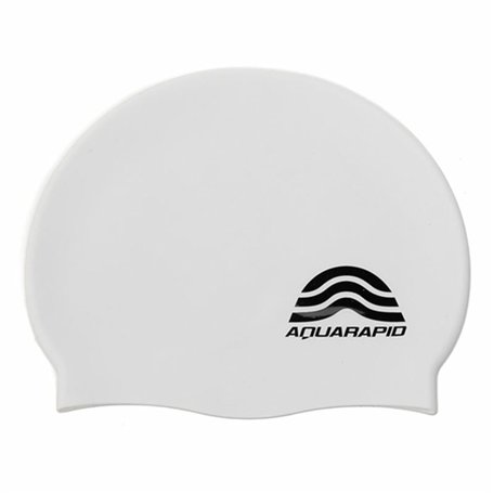 Bonnet de bain Aquarapid Cuffia Blanc Silicone