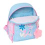 Sac à dos BlackFit8 Smile Rose Bleu clair 25 x 30 x 13 cm Mini