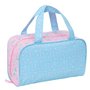 Nécessaire de Voyage BlackFit8 Smile Rose Bleu clair 31 x 14 x 19 cm