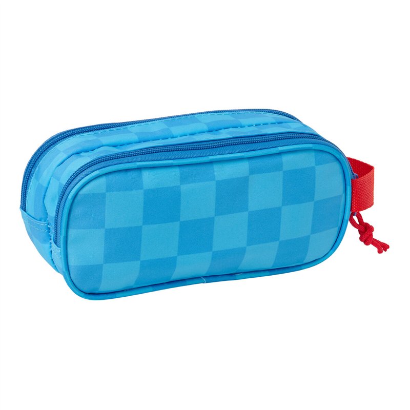 Image secondaire de Trousse Fourre-Tout Double Mickey Mouse Clubhouse Bleu 21 x 8 x 6 cm 3D