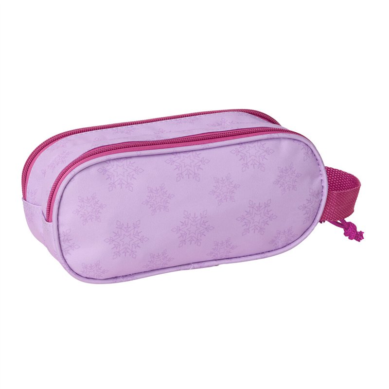 Image secondaire de Trousse Fourre-Tout Double Frozen Rose Bleu ciel 21 x 8 x 6 cm 3D