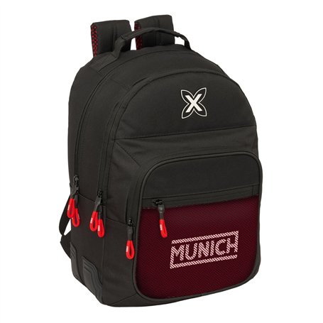Cartable Munich Vulcan Noir 32 x 42 x 15 cm