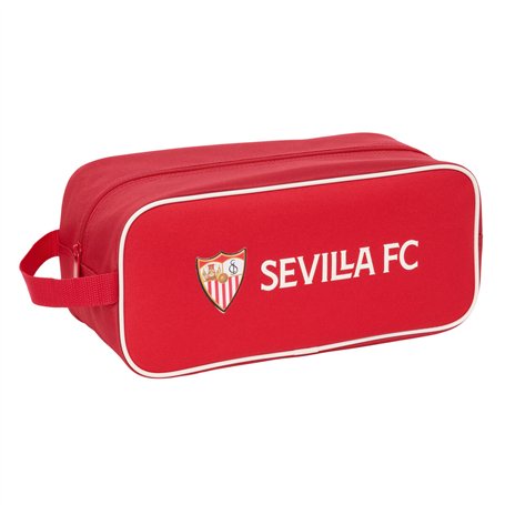 Range-Chaussures de Voyage Sevilla Fútbol Club Rouge 34 x 15 x 14 cm Résistant à l'eau