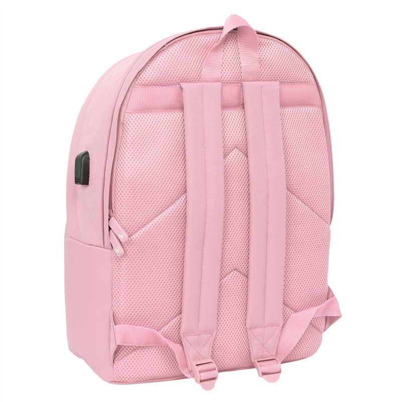 Image secondaire de Sac à Dos pour Portable et Tablette avec Sortie USB El Ganso Basics Rose