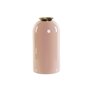 Vase DKD Home Decor Vert Doré Corail Fer Laqué 13 x 13 x 25 cm (2 Unités)