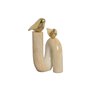 Figurine Décorative Home ESPRIT Doré Ivoire Oiseaux Romantique 19 x 11
