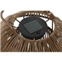 Lampe solaire Home ESPRIT Blanc Marron 31 x 31 x 30 cm (2 Unités)