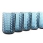 Set de Verres Home ESPRIT Bleu Verre 420 ml (6 Unités)