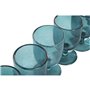 Set de Verres Home ESPRIT Turquoise Verre 300 ml (6 Unités)