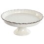 Assiette plate Home ESPRIT Blanc Marron Porcelaine 26 x 26 x 11 cm