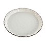 Assiette plate Home ESPRIT Blanc Marron Porcelaine 26 x 26 x 11 cm
