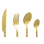 Couverts Home ESPRIT Doré Acier inoxydable 15 x 7 x 24 cm 16 Pièces