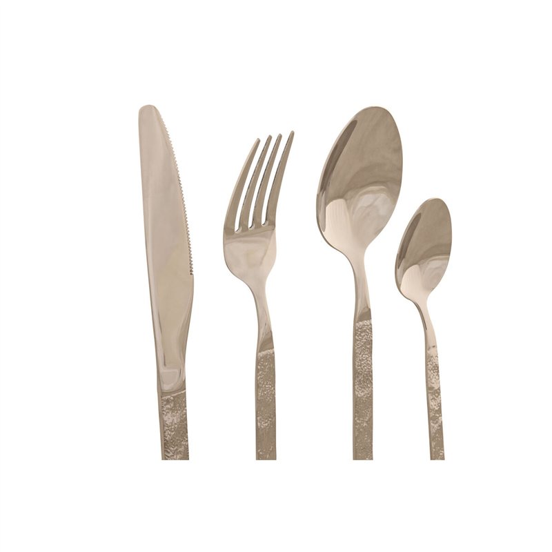 Image secondaire de Couverts Home ESPRIT Argenté Acier inoxydable 15 x 7 x 24 cm 16 Pièces