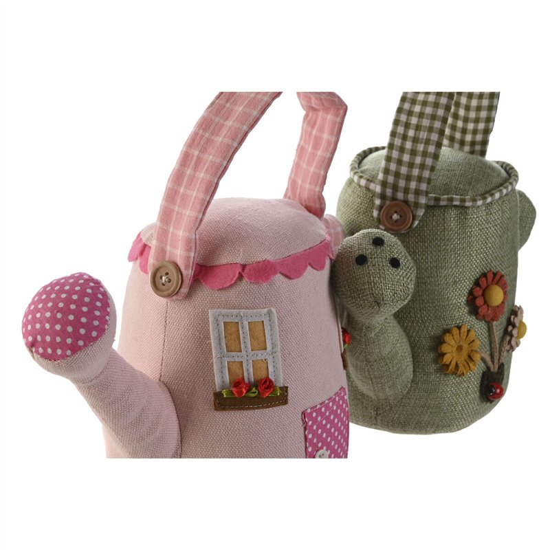 Image secondaire de Support de porte Home ESPRIT Polyester 26 x 13 x 25 cm (2 Unités)