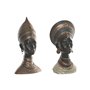 Figurine Décorative Home ESPRIT Marron Africaine 30 x 20 x 53 cm (2 Unités)
