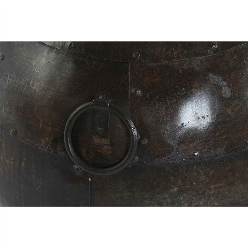 Image secondaire de Vase Home ESPRIT Marron Fer 50 x 50 x 50 cm