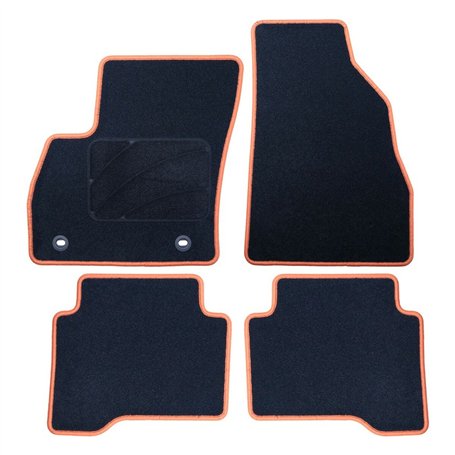 Set de tapis de voitures OCC Motorsport OCCCT0042YE CITROEN Nemo 5 Pièces