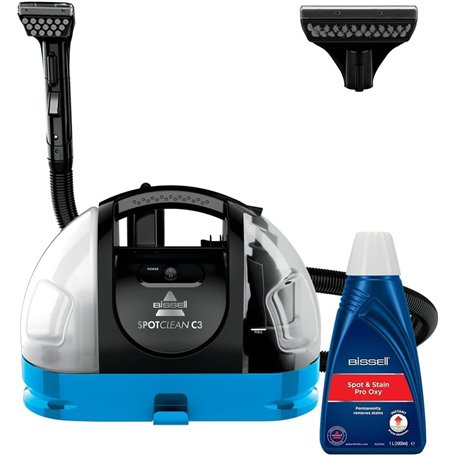 BISSELL SpotClean C3 - Aspirateur Laveur - Shampouineuse - Nettoyeur Portable Tapis