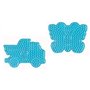 Hama - 8258 - Loisirs Créatifs - Sachet 2 Plaques pour Perles à Repasser Maxi - Camion et Papillon