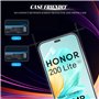 LERINNA 2 pièces, Confidentialité Protecteur d'Écran Verre Pour Honor 200 Lite, sans Bulles, Anti Rayures, 9H Dureté Anti Espion