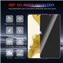 KULAIKE 2 Pièces Anti-Espion Protection Écran Verre Trempé pour Samsung galaxy S22 avec 2 Pièces Protecteur d'objectif de Camera