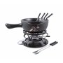 Swissmar Gruyere Service à fondue 9 pièces en céramique Noir