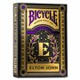Bicycle Elton John - Jeu de 54 Cartes à Jouer - Jeu emblématique - Magie/Carte Magie