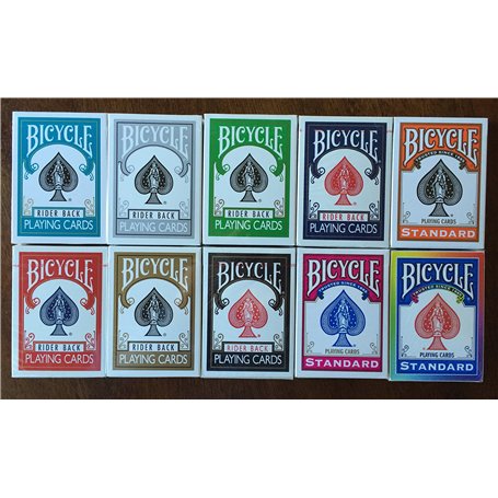 Bicycle Jeu à Dos argenté (US Playing Card Company)