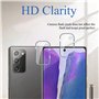 [3+3 Pièces] Verre Trempé pour Samsung Galaxy Note20, 3 Pièces Dureté 9H Vitre Protection Écran avec 3 Pièces Caméra Arrière Pro