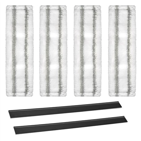 NIYATA 6Pcs Lingettes Microfibre pour Karcher WV1