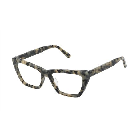 Nina Ricci Eyeglass Frame Vnr363 Shiny White/Black 52/16/140 Femme Prescription Eyewear