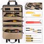 Koolertron Sac à Outil Imperméable Trousse Sacoche Enroulable Porte Outils 900D Oxford Portable Rangement Oxford Portable Rangem