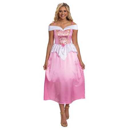 DISGUISE 158379N-EU Déguisement de princesse Disney Aurora Basic Plus pour adulte