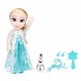 Disney - La Reine des Neiges - Grande Poupée Elsa Chantante - 35 cm - Chanson Libérée Délivrée - Licence Officielle - Cheveux Co