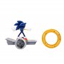 Sonic the Hedgehog Véhicule RC de vitesse, comprend une figurine sonique articulée de 15 cm, un skateboard RC et un contrôleur d