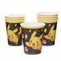 amscan Pokémon 9917106-66 Lot de 8 gobelets en carton pour fête d'anniversaire d'enfant