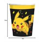 amscan Pokémon 9917106-66 Lot de 8 gobelets en carton pour fête d'anniversaire d'enfant