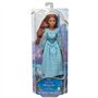 Mattel Disney La Petite Sirène Poupée La Petite Sirène Ariel Humaine, Avec Robe Bleue À Volants Et Chaussures Amovibles, 5 Point