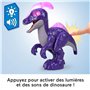 Fisher-Price Imaginext Jurassic World Deluxe Figurine Parasaurolophus XL (25,4 Cm) avec Mâchoire Articulée pour Mâcher des Feuil