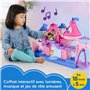 Fisher-Price Princesses Disney Coffret Little People, Château lumières Magiques et Danse Jouet Musical avec Figurines Cendrillon