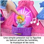 Fisher-Price Princesses Disney Coffret Little People, Château lumières Magiques et Danse Jouet Musical avec Figurines Cendrillon