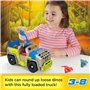 Fisher-Price Imaginext Coffret de Jeu Camion de Capture et de Transport des Dinosaures Jurassic World avec Figurines et véhicule