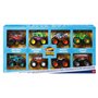 Hot Wheels Coffret de 8 véhicules Monster Trucks Live en métal à l’échelle 1/64 avec Les Personnages et héros préférés des Fans