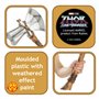 Rubies Marvel Thor Love & Thunder Film officiel de Thor Stormbreaker Hache Accessoire de costume Halloween Halloween
