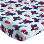 Jay Franco Marvel Spiderman Webtastic 100% Coton Ensemble Lit Simple 3 Pièces – Comprend Housse de Couette, Drap et Taie d’Oreil